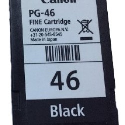 Canon PG-46 E404 E414 E464 E474 E484 Siyah Kartuş Canon PG-46 E404 E414 E464 E474 E484 Siyah Kartuş