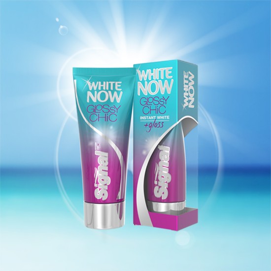 Signal White Now Glossy Shine Diş Macunu 75ml