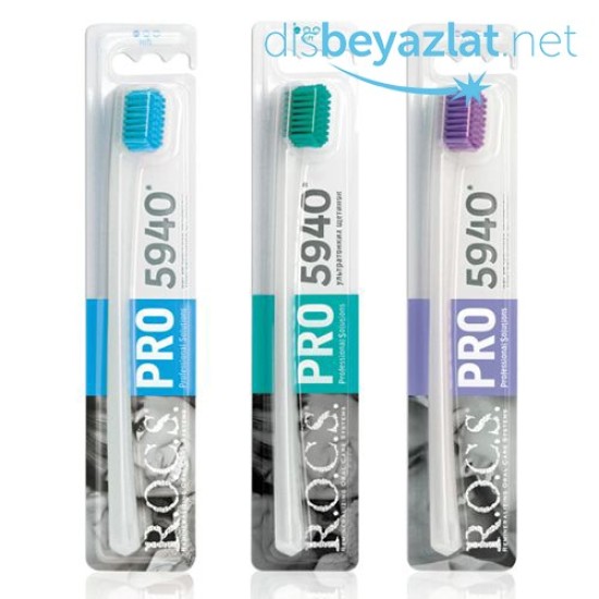 ROCS Pro 5940 Diş Fırçası - LİLA - YEŞİL - MAVİ ROCS Pro 5940 Diş Fırçası - LİLA - YEŞİL - MAVİ